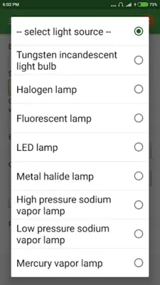 Lighting Calculators android App screenshot 0